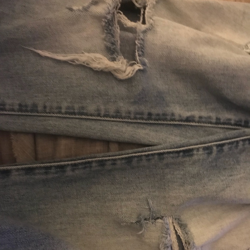 Boyfriend jeans worn twice